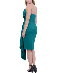 Eliza J Sleeveless Solid Midi Dress