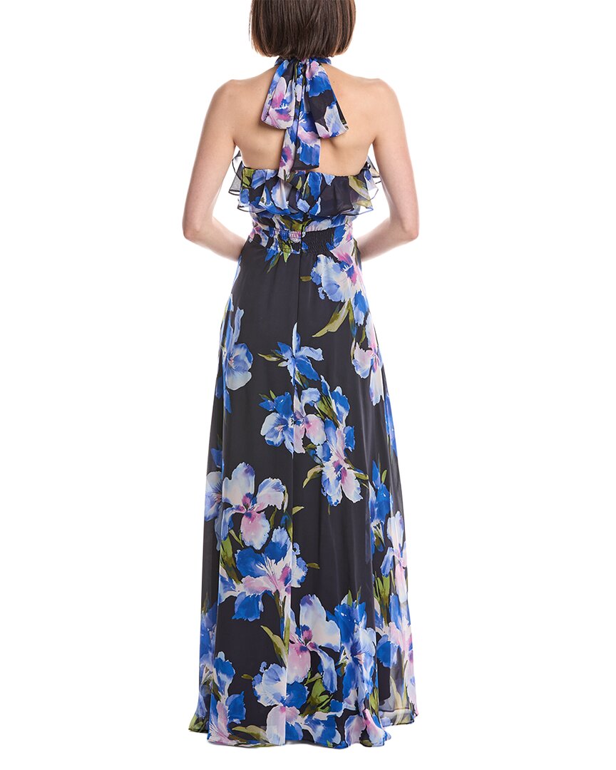 Eliza J Sleeveless Printed Maxi Dress