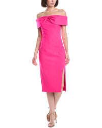 Eliza J Sleeveless Solid Midi Dress