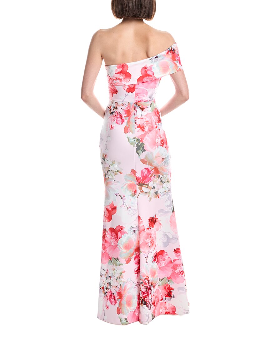 Eliza J Sleeveless Printed Maxi Dress