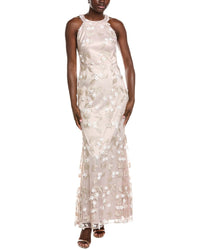 Eliza J Sleeveless Embellished Maxi Dress