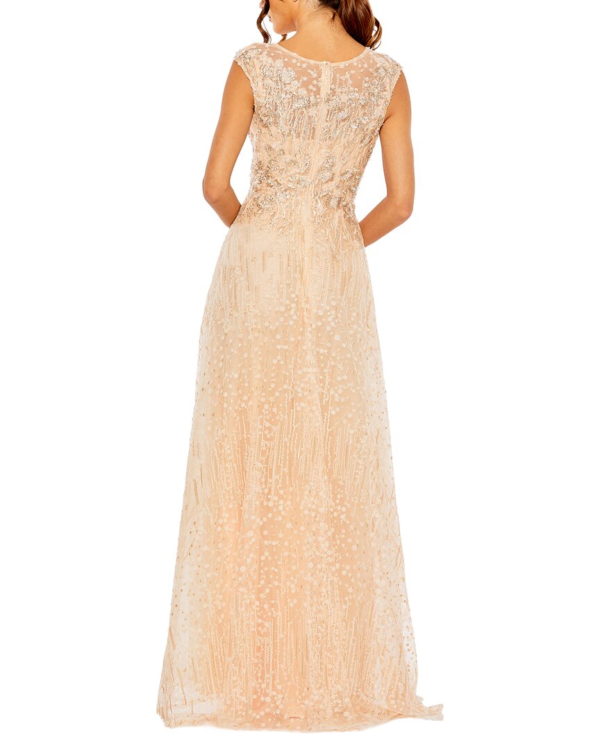Mac Duggal Mac Duggal Lace Embroidered Detail Gown