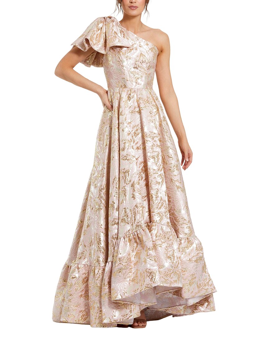Mac Duggal Mac Duggal Floral Brocade Low Gown