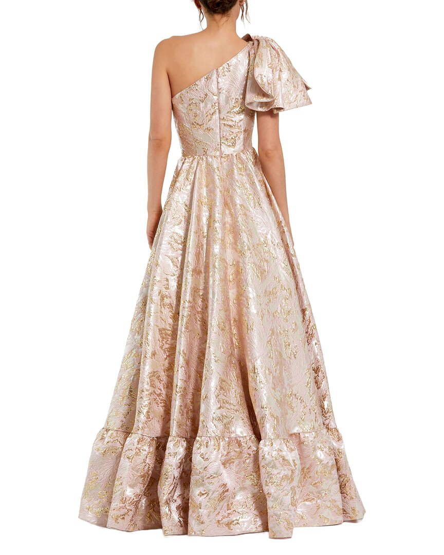 Mac Duggal Mac Duggal Floral Brocade Low Gown