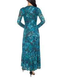 Marina Marina Wrap Maxi Dress