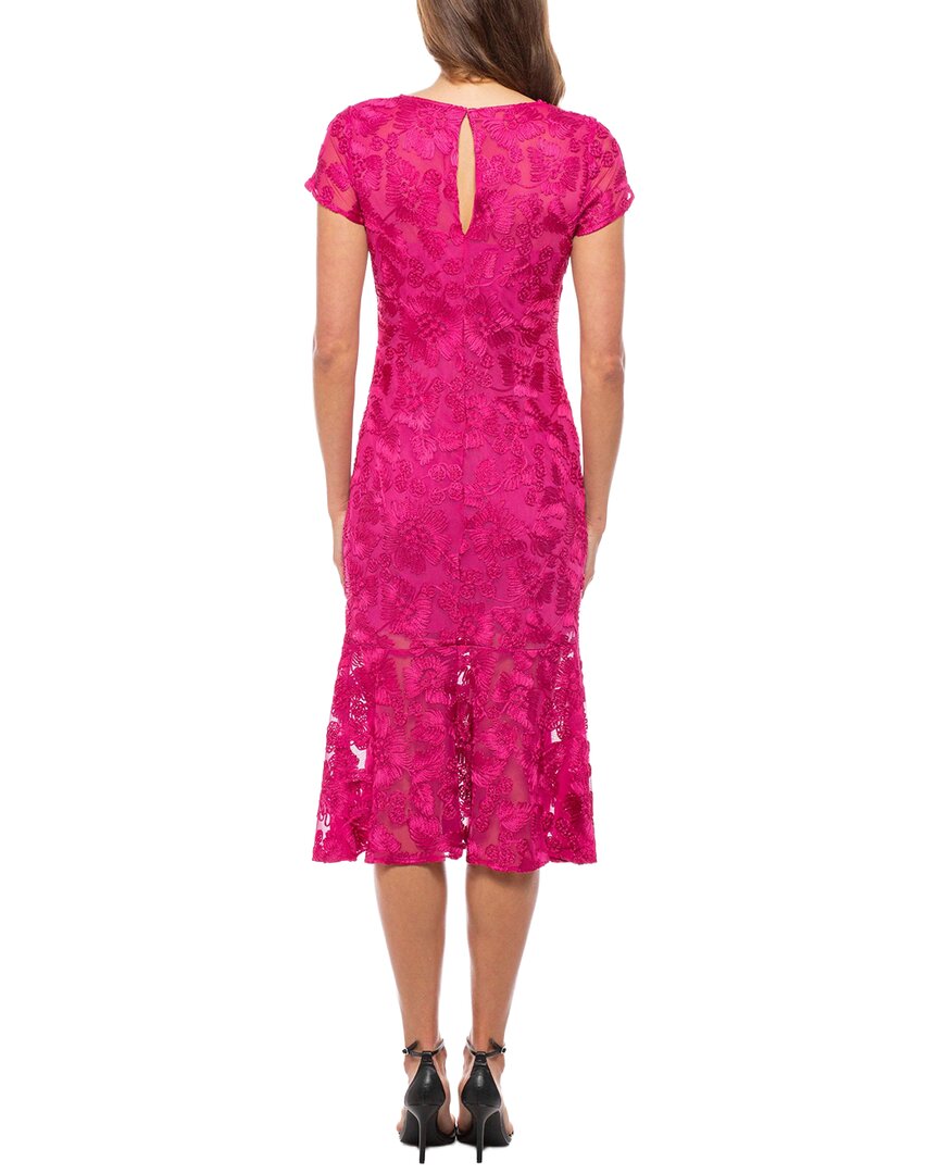 Marina Marina Mesh Midi Dress