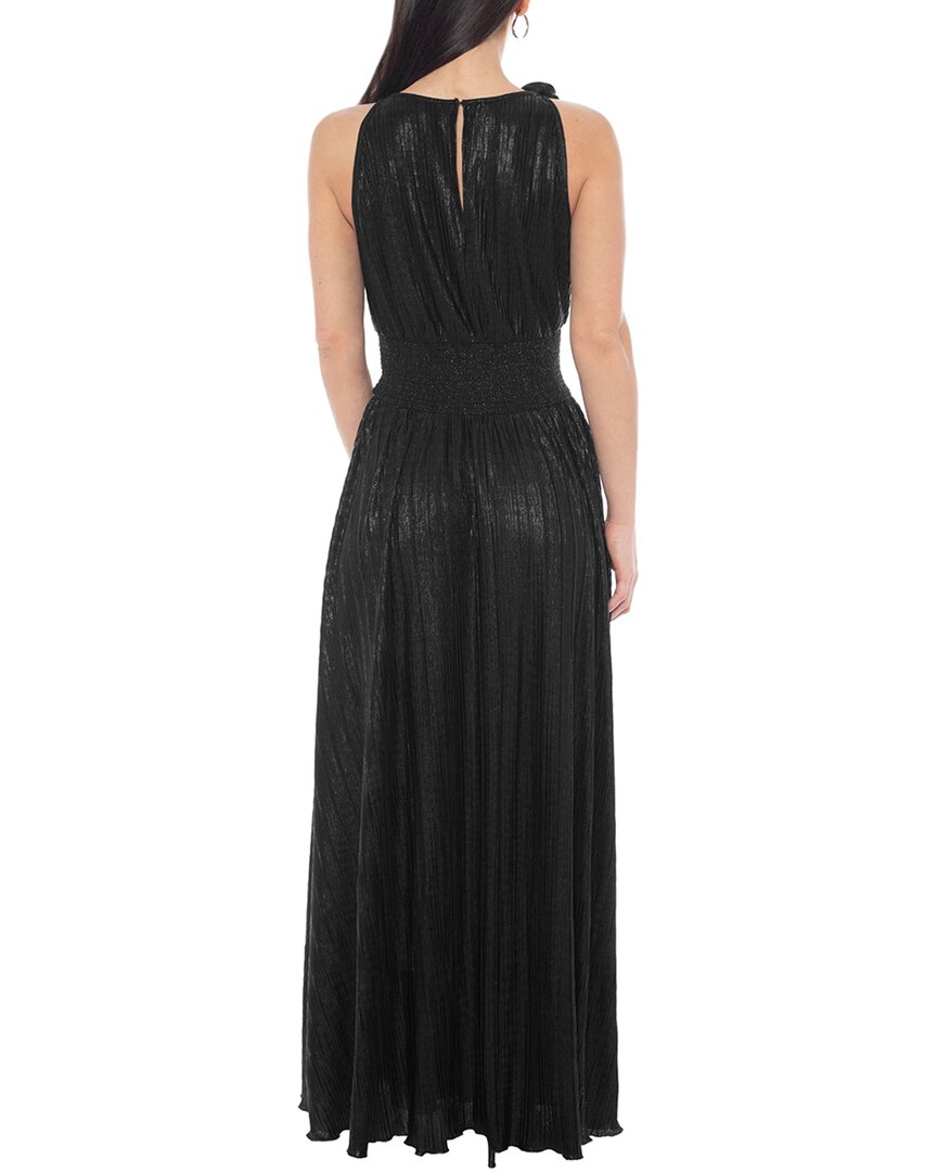 Oleg Cassini Oleg Cassini Pleated Maxi Dress