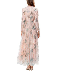 BURRYCO Burryco Long Sleeve Printed Maxi Dress