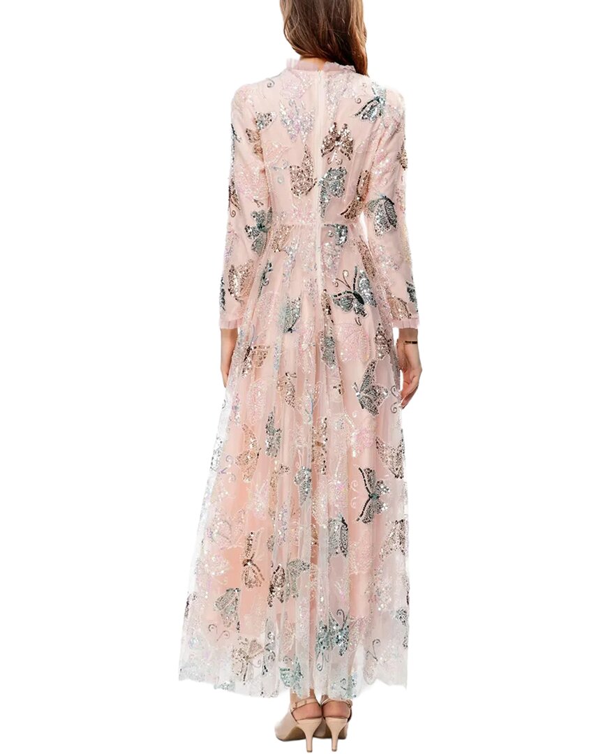 BURRYCO Burryco Long Sleeve Printed Maxi Dress