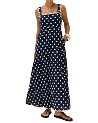 Oloey Printed Maxi Dress
