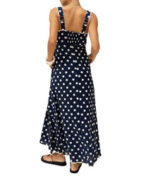 Oloey Printed Maxi Dress
