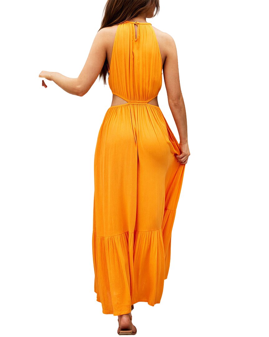 Delli.S Sleeveless Solid Maxi Dress