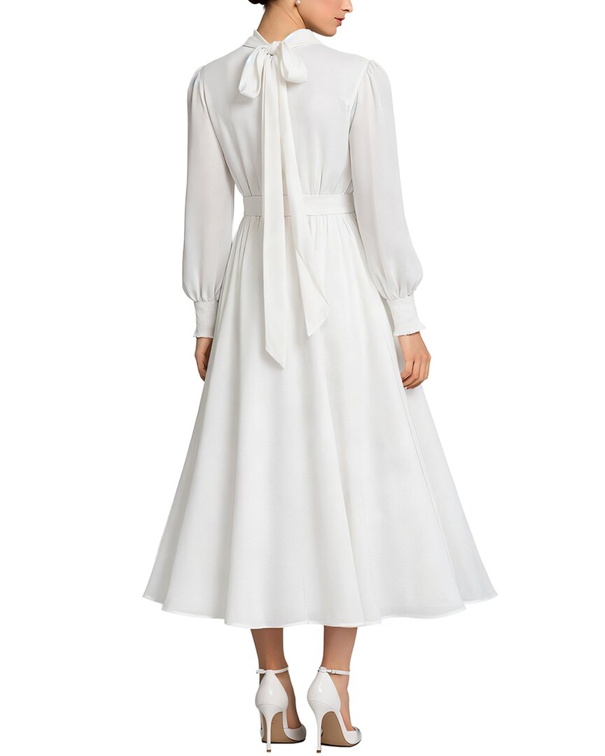 LEON GORI Leon Gori Solid Maxi Dress
