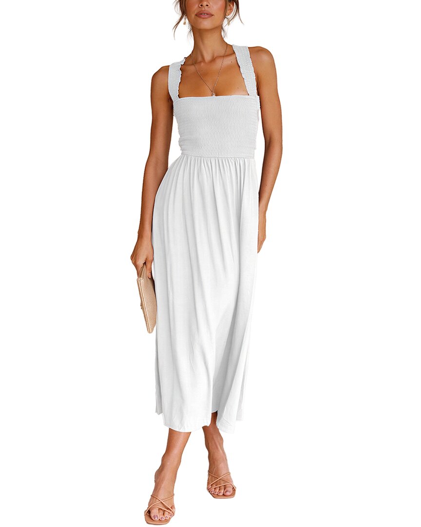 LEON GORI Leon Gori Solid Midi Dress