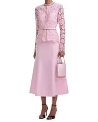 Linda Charm Linda Charm Embellished Midi Dress