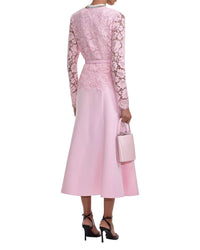 Linda Charm Linda Charm Embellished Midi Dress