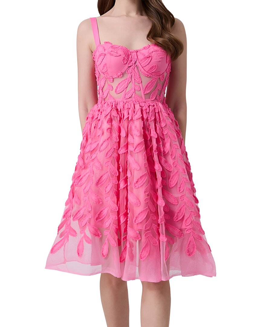 Linda Charm Linda Charm Embellished Midi Dress