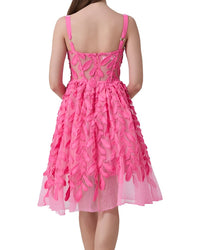 Linda Charm Linda Charm Embellished Midi Dress
