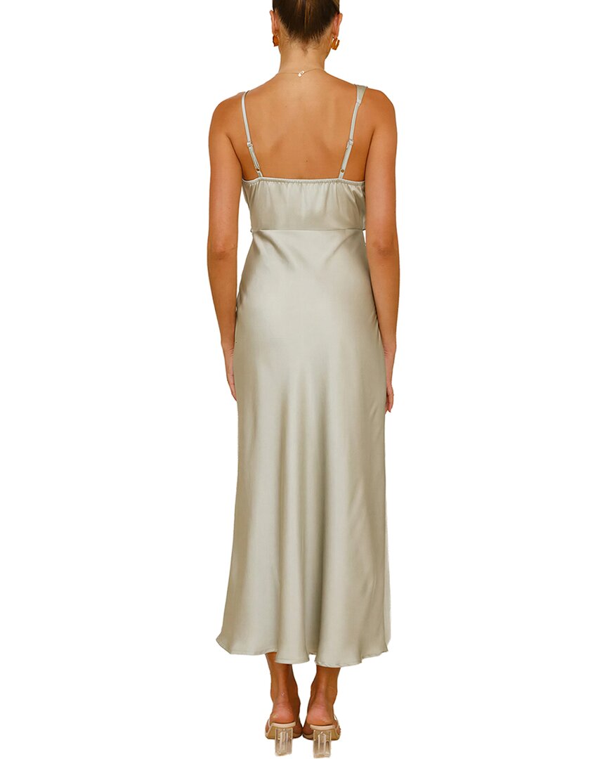 Delli.S One-Shoulder Maxi Dress