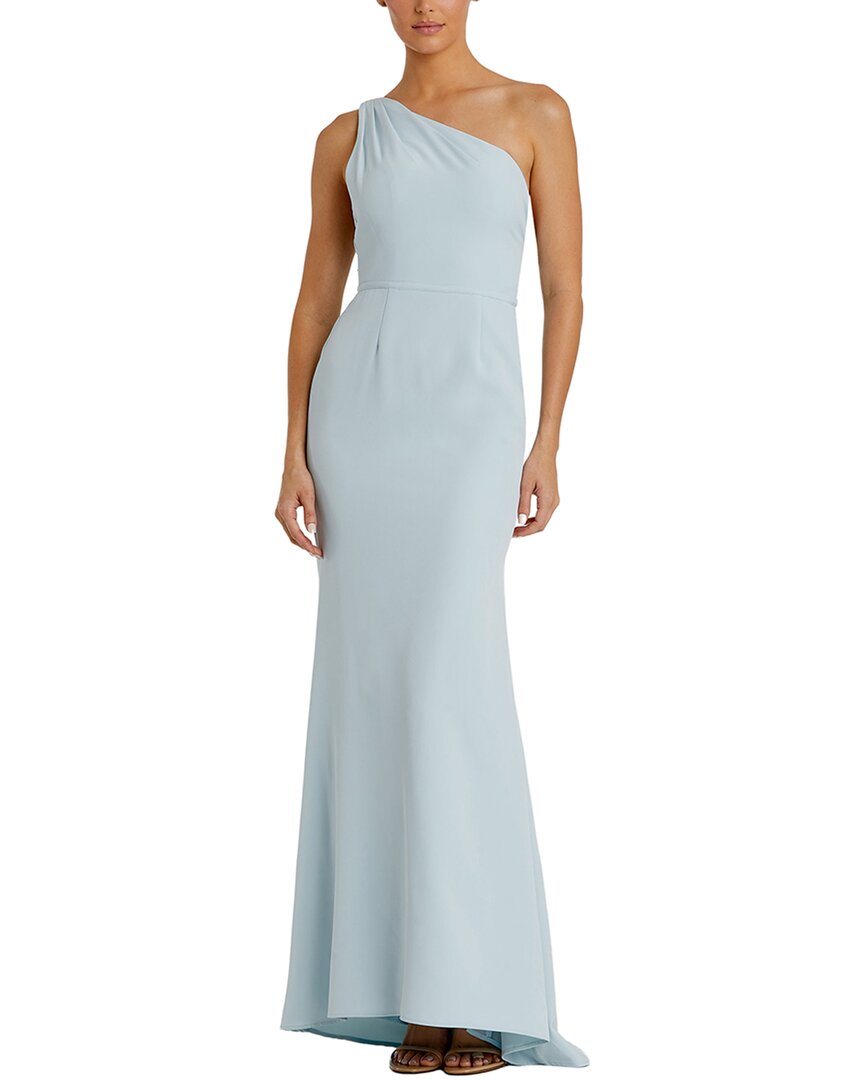 Mac Duggal One-Shoulder Trumpet Gown