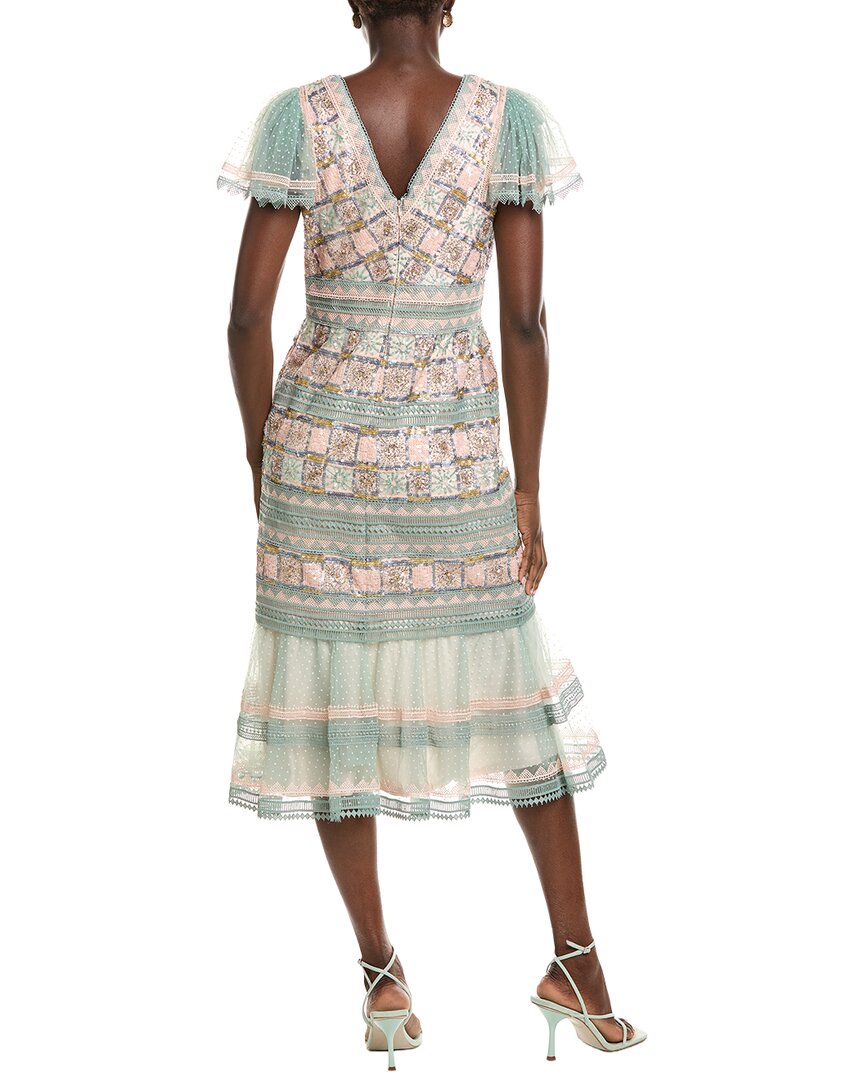 tadashi shoji lace tea-length dress Looks Good from the Back: Review: Tadashi Shoji Lace Tea-Length Dress (+ 10 cute black lace holiday dresses under $200)