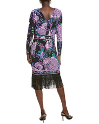 Tadashi Shoji Akilah Floral Blouson Midi Dress