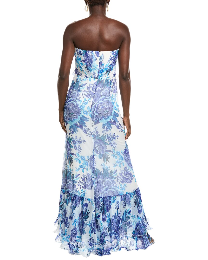 Tadashi Shoji Printed Maxi Dress