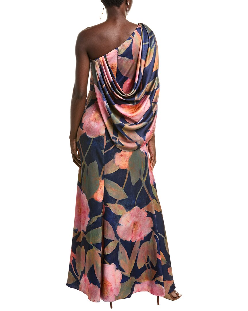 Theia Abby One-Shoulder Gown