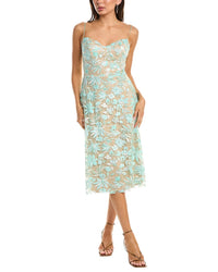 Rene Ruiz Rene Ruiz Flare Hem Midi Dress