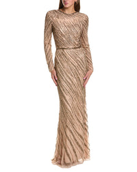 issue New York Issue New York Bead Embellished Gown