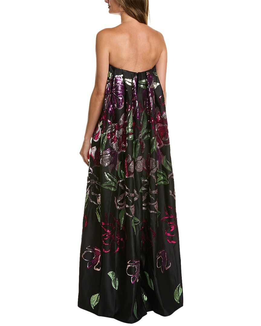 Marchesa Notte Strapless Gown