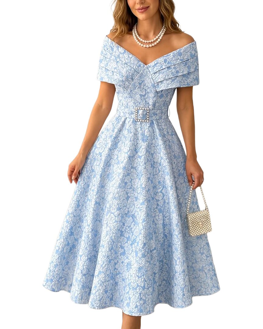 Teodora Off-The-Shoulder Maxi Dress