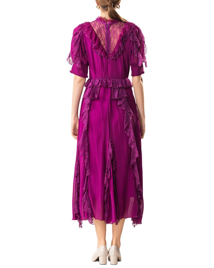 Burryco Short Sleeve Midi Dress