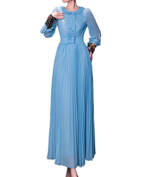 BRC By BURRYCO Brc By Burryco Long Sleeve Solid Maxi Dress