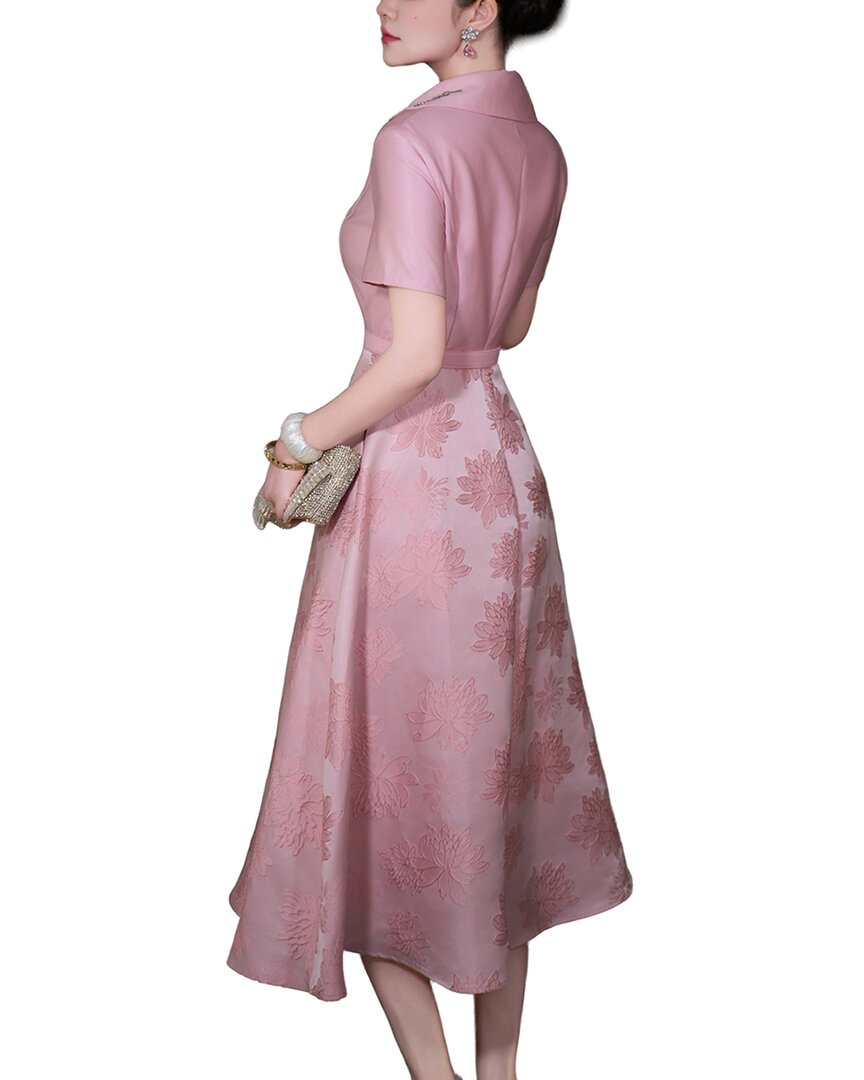 BRC By BURRYCO Brc By Burryco Short Sleeve Printed Midi Dress