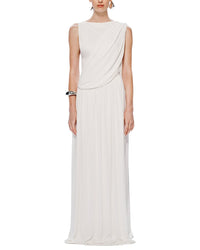 Misha Misha The 'Waterfall' Cupro Dress