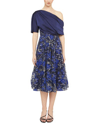 Theia Theia Emory Tea Length Dress