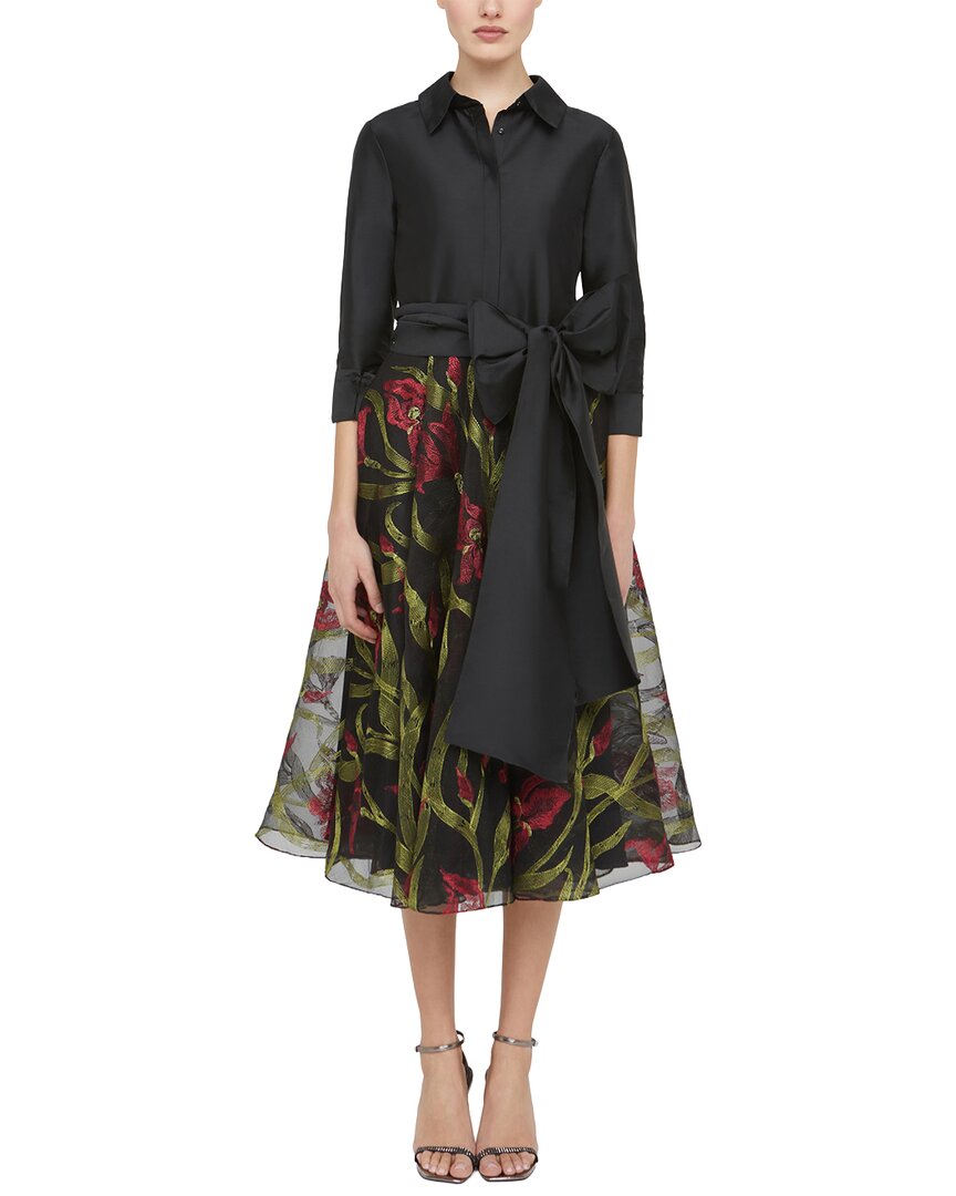 Theia Theia Azura Midi Dress
