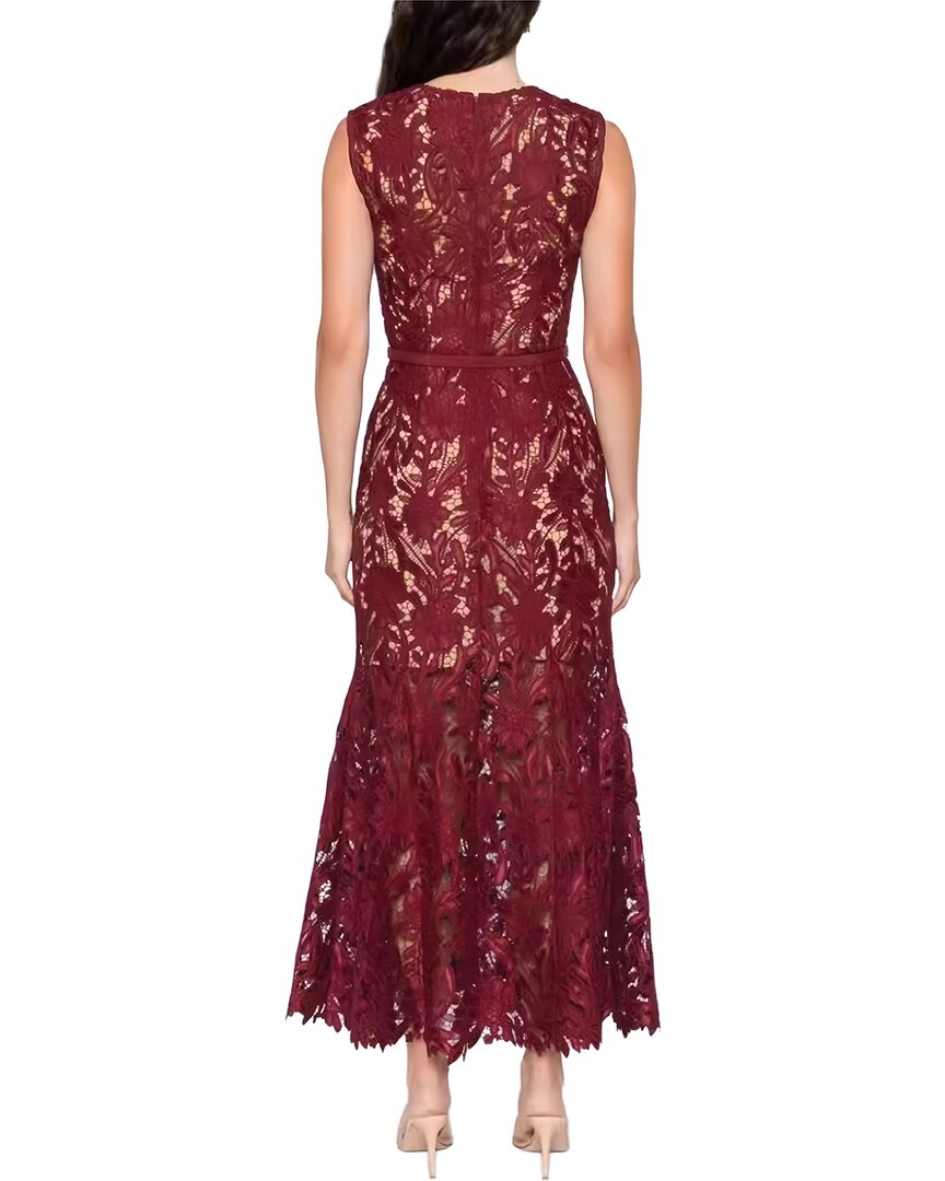 Linda Charm Linda Charm Embellished Midi Dress