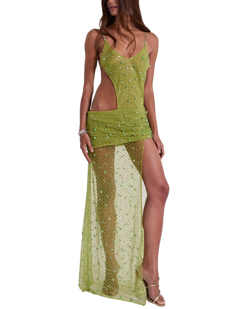 Ariel Tesoro Ariel Tesoro Embellished Mini Dress