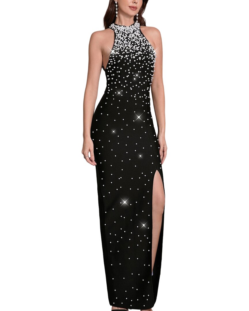 Ariel Tesoro Embellished Maxi Dress