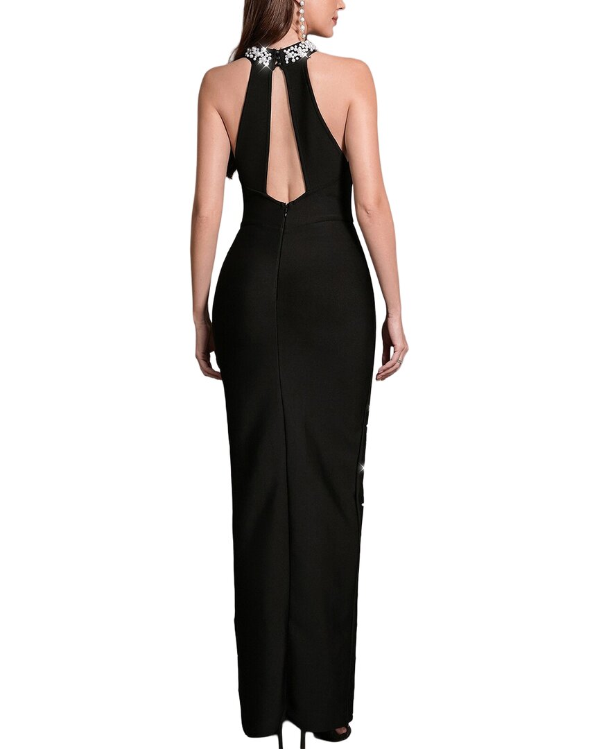 Ariel Tesoro Embellished Maxi Dress