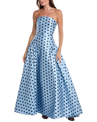 Mac Duggal Mac Duggal Sleeveless Long Printed Maxi Dress