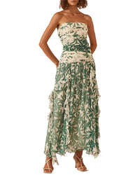 HOMEYEE Bella Desert Midi Dress
