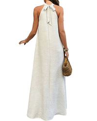 Olivia Taylor Olivia Taylor Solid Sleeveless Maxi Dress