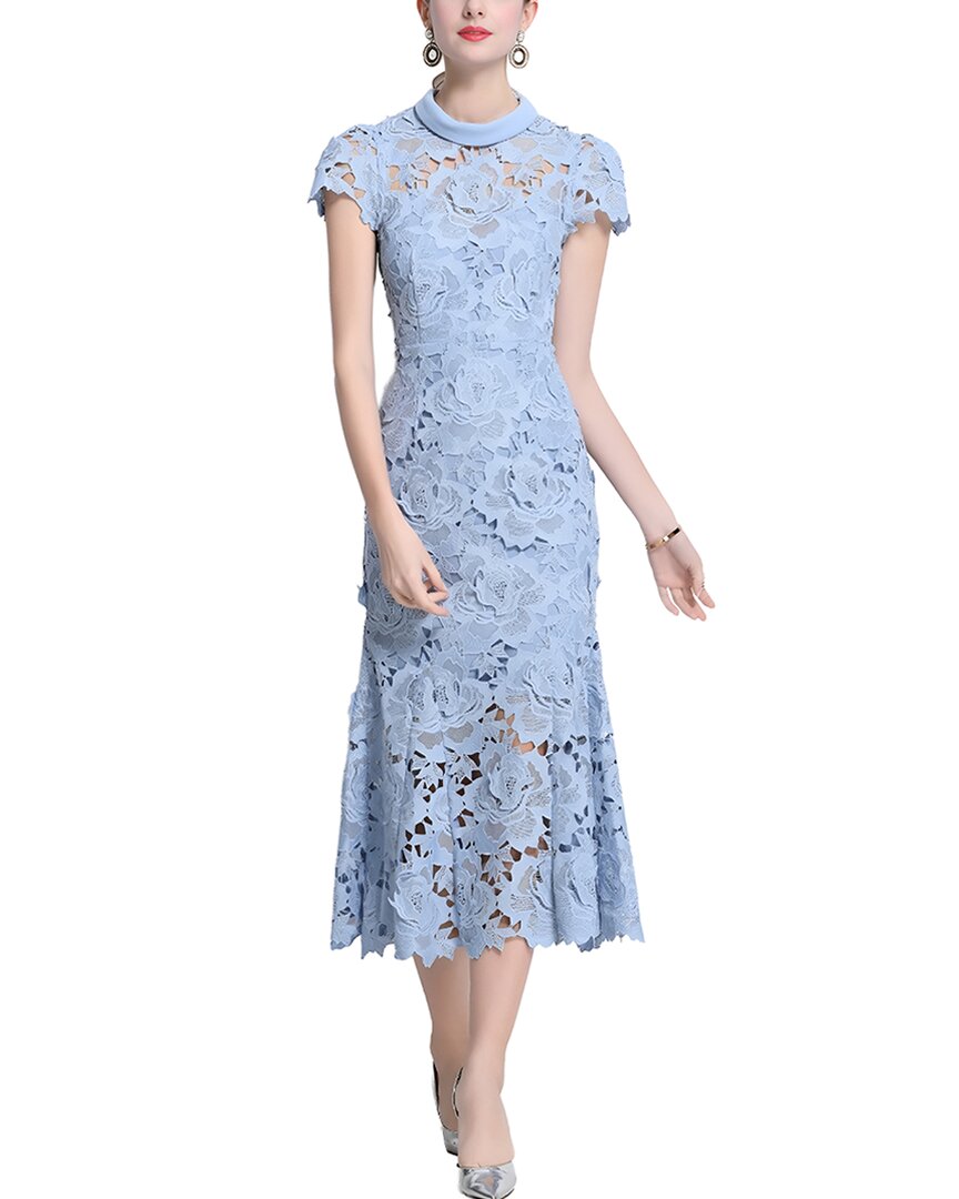 Anette Anette Solid Midi Dress
