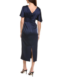 Theia Lucia Kimono Midi Dress
