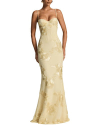 Dilireba Dilireba Embellished Maxi Dress