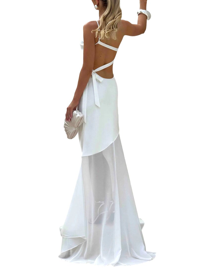 Dilireba One-Shoulder Maxi Dress