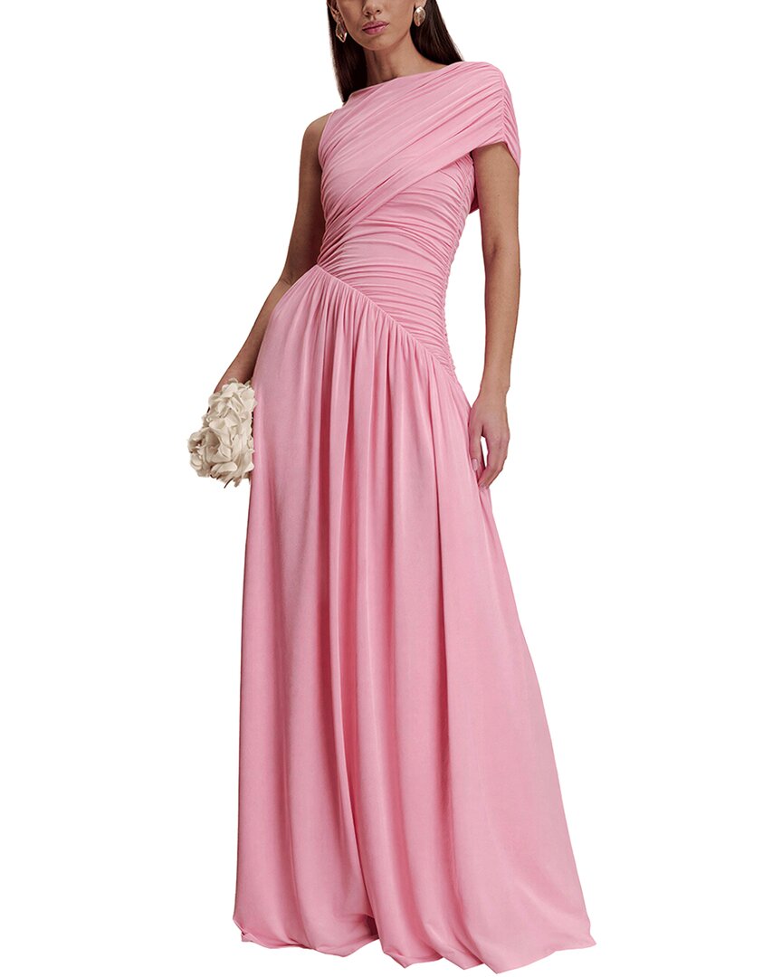 Dilireba One-Shoulder Maxi Dress
